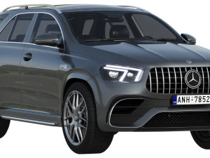 mercedes benz amg gle 63 2021р 3D Модель