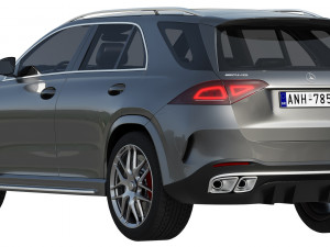 mercedes benz amg gle 63 2021 Modèle 3D