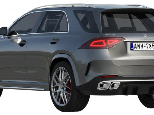 mercedes benz amg gle 63 2021р 3D Модель