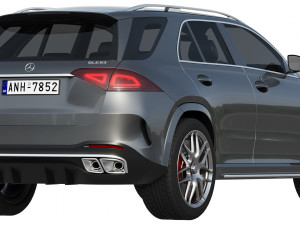 mercedes benz amg gle 63 2021 Modèle 3D