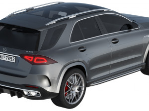 mercedes benz amg gle 63 2021 Modèle 3D