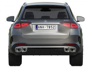 mercedes benz amg gle 63 2021 Modèle 3D