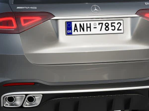 mercedes benz amg gle 63 2021р 3D Модель