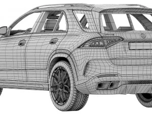 mercedes benz amg gle 63 2021р 3D Модель