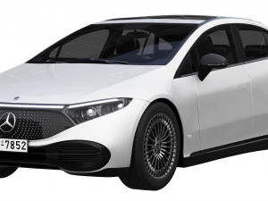 mercedes-benz eqs 3D मॉडल