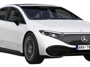 mercedes-benz eqs 3Dモデル