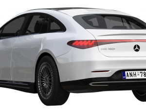 mercedes-benz eqs 3Dモデル