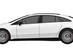 mercedes-benz eqs 3Dモデル