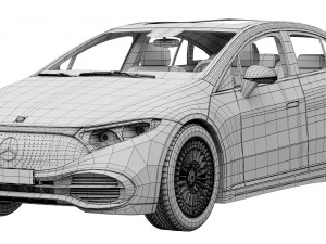 mercedes-benz eqs 3Dモデル