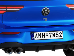 volkswagen golf 8 r 2022 Model 3D