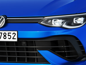 volkswagen golf 8 r 2022 Model 3D