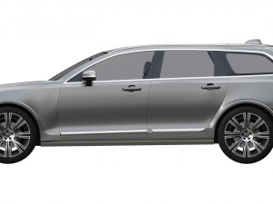 volvo v90 3D 모델