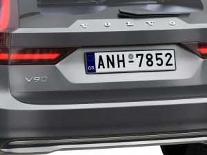 volvo v90 3D 모델