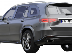 mercedes-benz gls Model 3D