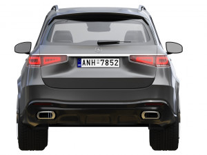 mercedes-benz gls Model 3D