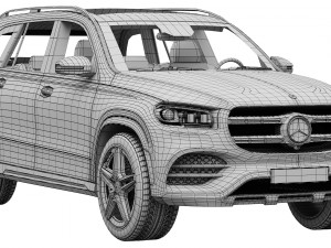 mercedes-benz gls Model 3D
