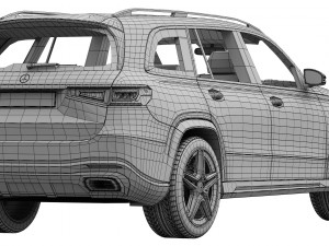 mercedes-benz gls Model 3D