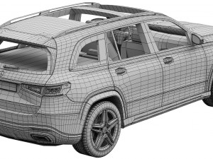 mercedes-benz gls Model 3D