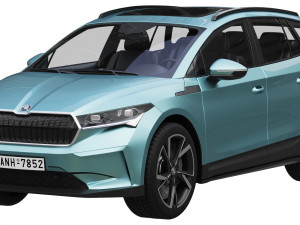 skoda enyaq iv 3Dモデル