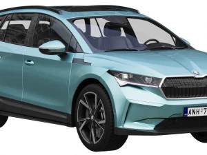 skoda enyaq iv 3D Model