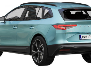 skoda enyaq iv 3D-Modell