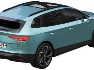 skoda enyaq iv 3D-Modell