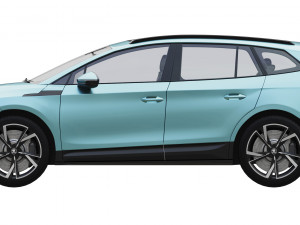 skoda enyaq iv 3D-Modell