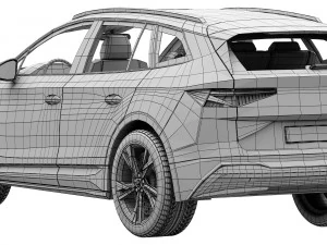 skoda enyaq iv 3D Model