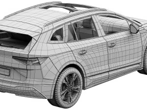 skoda enyaq iv 3D Model