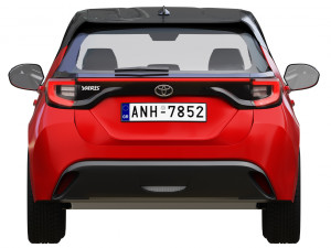 toyota yaris 2020 3Dモデル