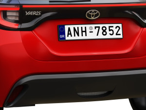 toyota yaris 2020 3Dモデル