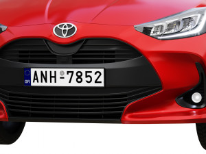 toyota yaris 2020 3Dモデル