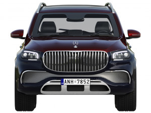 mercedes-benz maybach gls 3D मॉडल