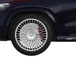 mercedes-benz maybach gls 3D मॉडल