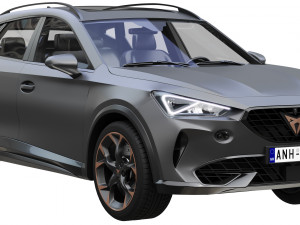 cupra formentor 2021 3D मॉडल