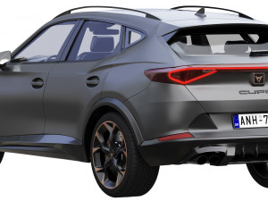 cupra formentor 2021 3D मॉडल