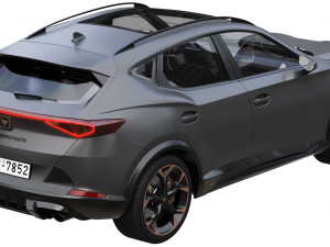 cupra formentor 2021 3D मॉडल