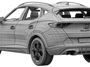 cupra formentor 2021 3D मॉडल