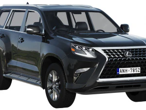 lexus gx460 2021 3D Model
