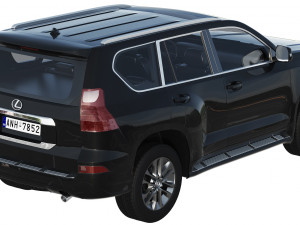 lexus gx460 2021 3D Модель