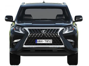 lexus gx460 2021 3D Model
