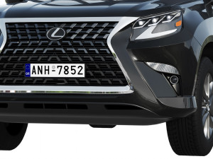 lexus gx460 2021 3D Модель