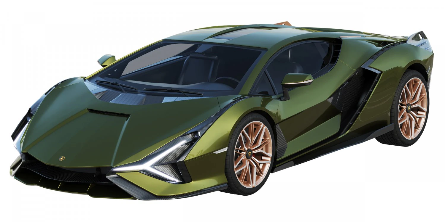 lamborghini-sian 3D Model .c4d .max .obj .3ds .fbx .stl .blend 