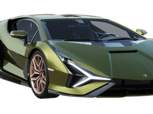 lamborghini-sian 3Dモデル