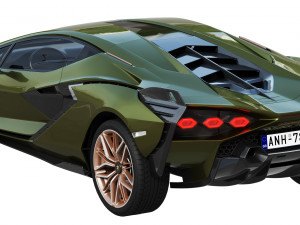 lamborghini-sian 3Dモデル