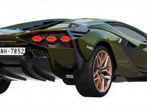 lamborghini-sian 3Dモデル