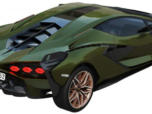 lamborghini-sian 3D Model