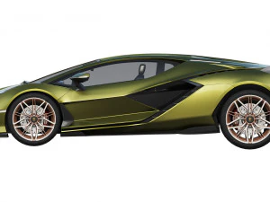 lamborghini-sian 3D Model