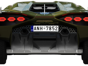 lamborghini-sian 3Dモデル