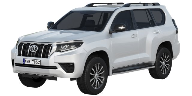 toyota land cruiser 2021 Modèle 3D .c4d .max .obj .3ds .fbx .stl .blend 